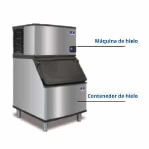 Máquina de Hielo en Cubo Indigo Nxt Series iT0300