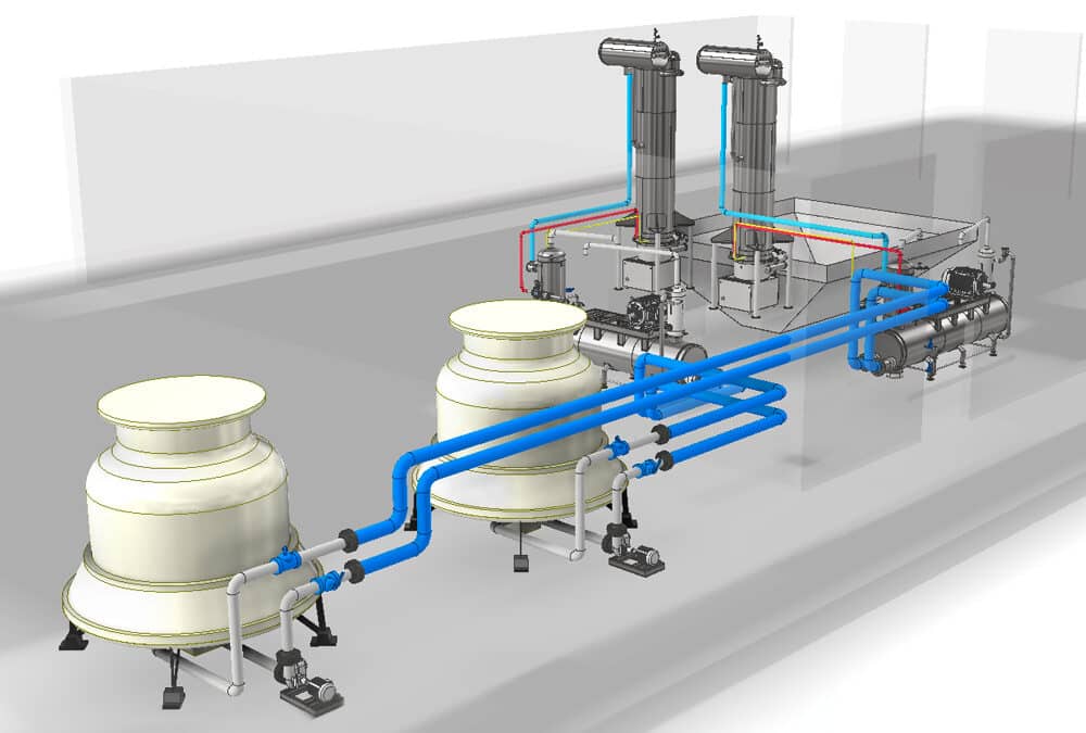 Cómo funciona una máquina de hielo industrial